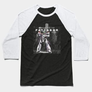 Patlabor The Police Robot Baseball T-Shirt